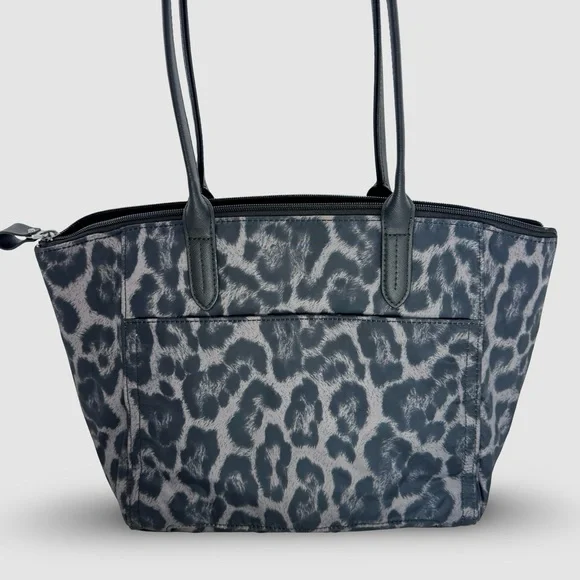 Michael Kors Leopard Print Travel Tote NWT Carry On Luggage Sleeve Shoulder Bag - Picture 2 of 11